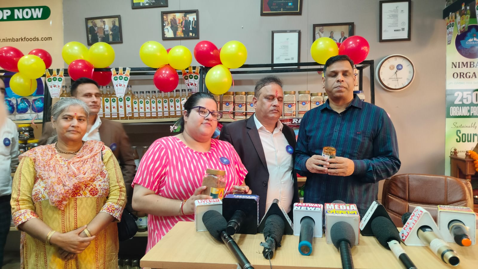 सर्वेश्वर ग्रुप ने 13वां ऑर्गेनिक स्टोर चंडीगढ़ में खोला जिसका शुभारंभ नगर आयुक्त अमित कुमार (IAS) ने किया