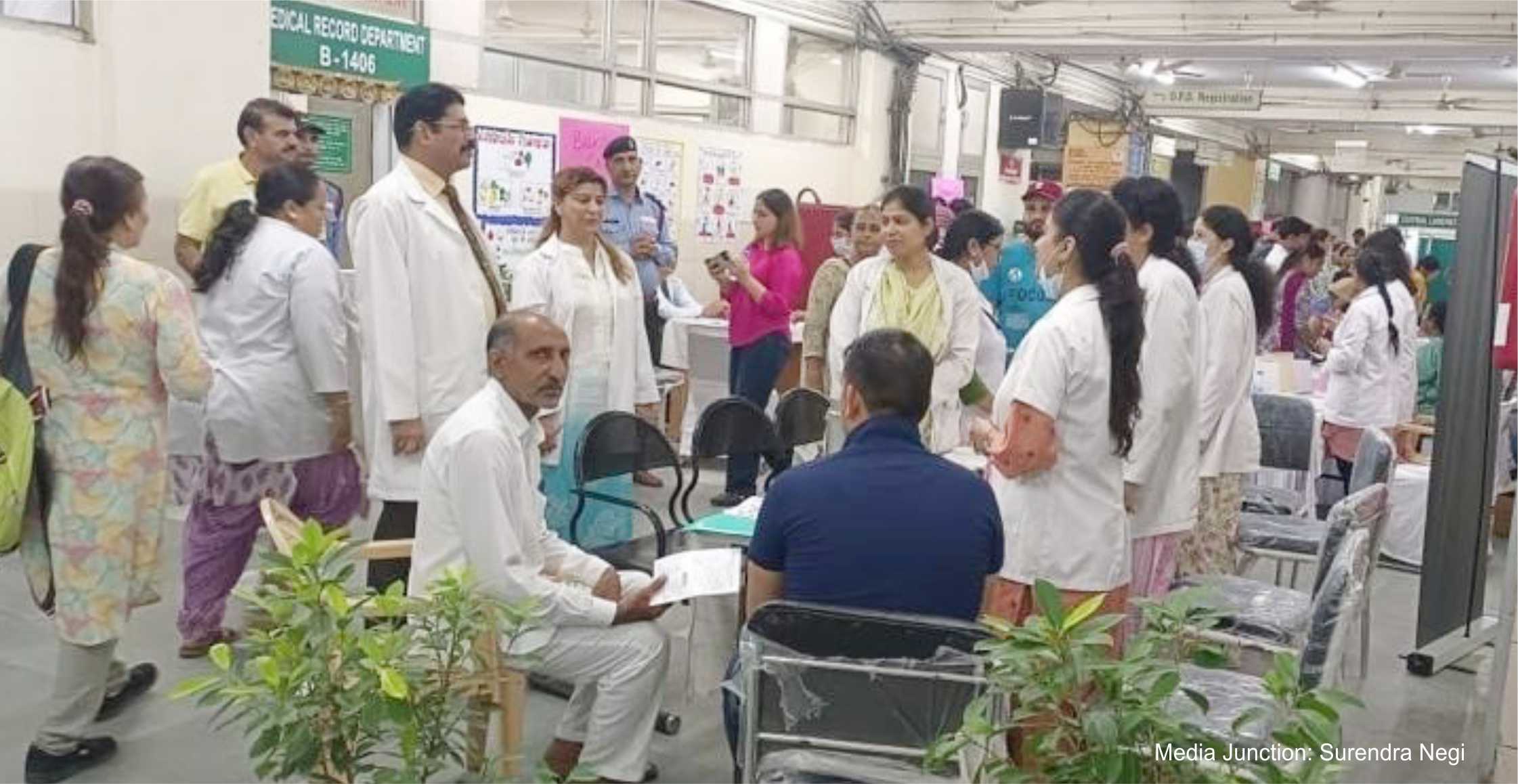 जीएमसीएच-32 में ‘स्वस्थ नारी सशक्त परिवार’ अभियान’ के अंतर्गत कैंसर जांच शिविर का आयोजन