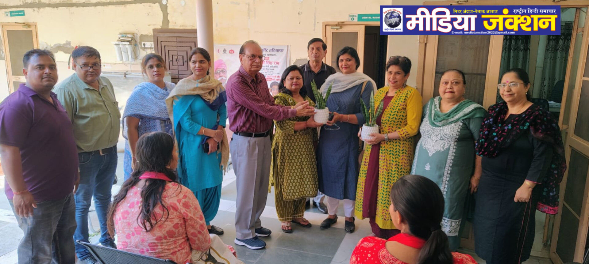 सिविल डिस्पेंसरी सेक्टर 11 में  आरडब्ल्यूए एचबी के सहयोग से  सुरक्षा मातृत्व दिवस मनाया गया