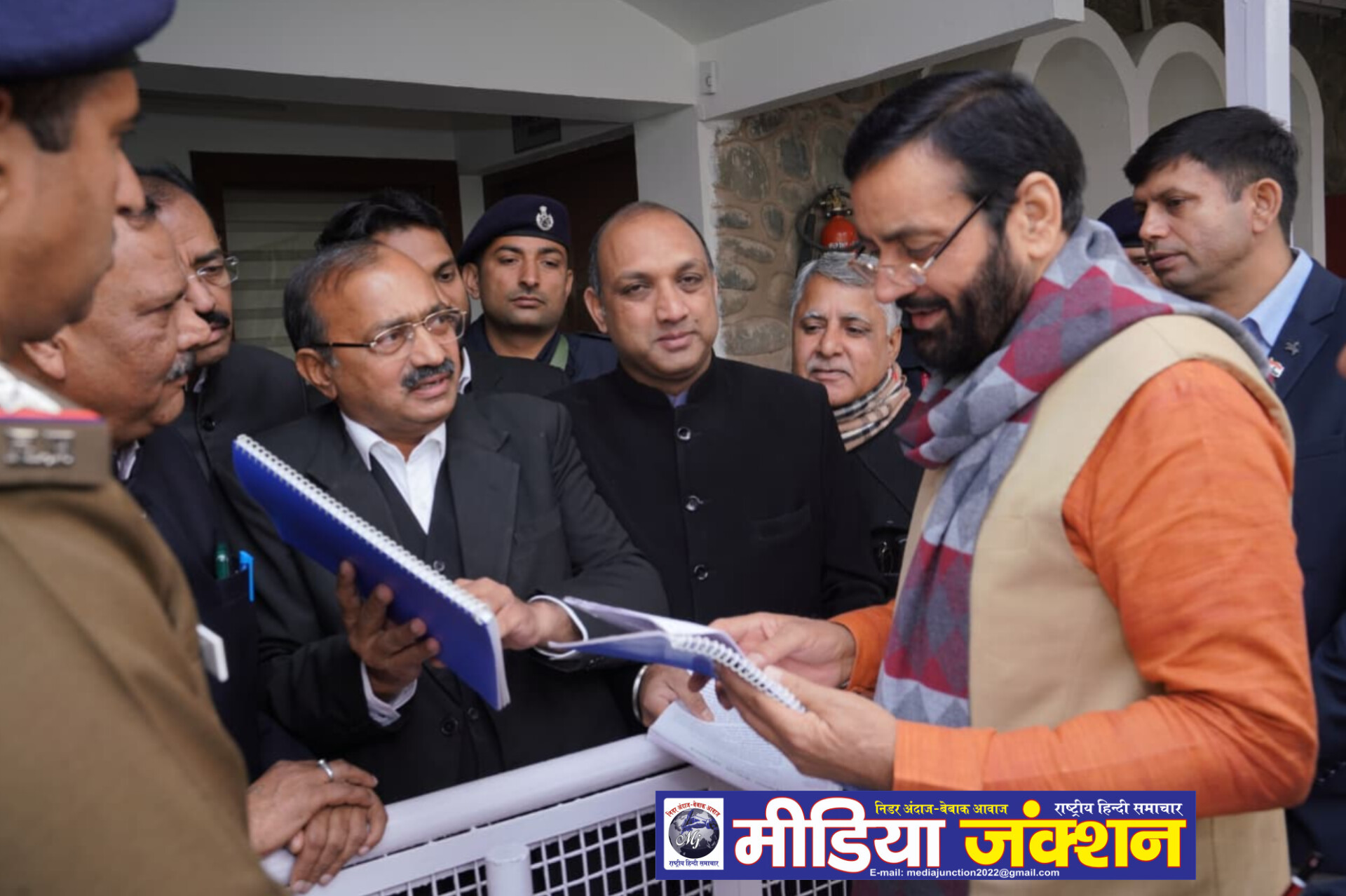 पंजाब एवं हरियाणा उच्च न्यायालय के अधिवक्ताओं का एक प्रतिनिधिमंडल मिला हरियाणा मुख्यमंत्री सैनी से